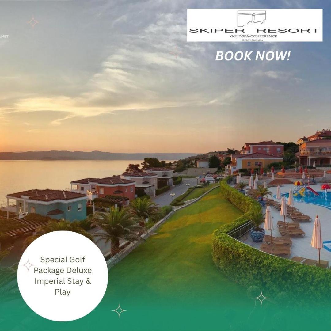 Skiper Apartments & Golf Resort Savudrija Exterior foto